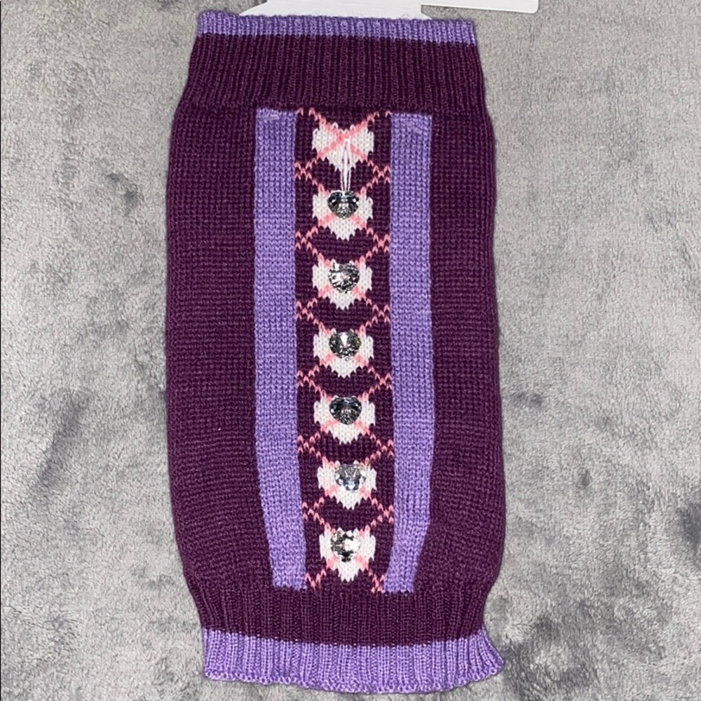New dog rhinestone sweater clothes